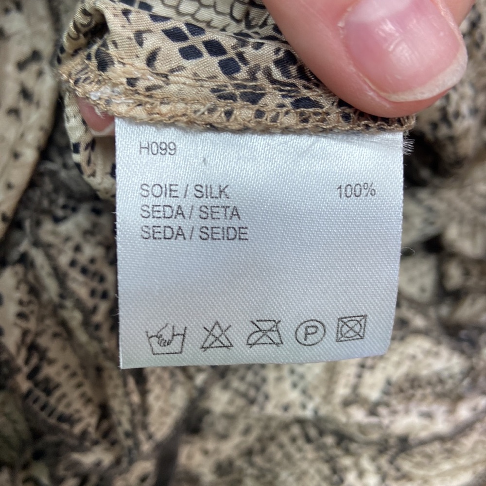 π Gerard Darel Snake Skin Pattern Dress (1159) - Picture 4 of 4